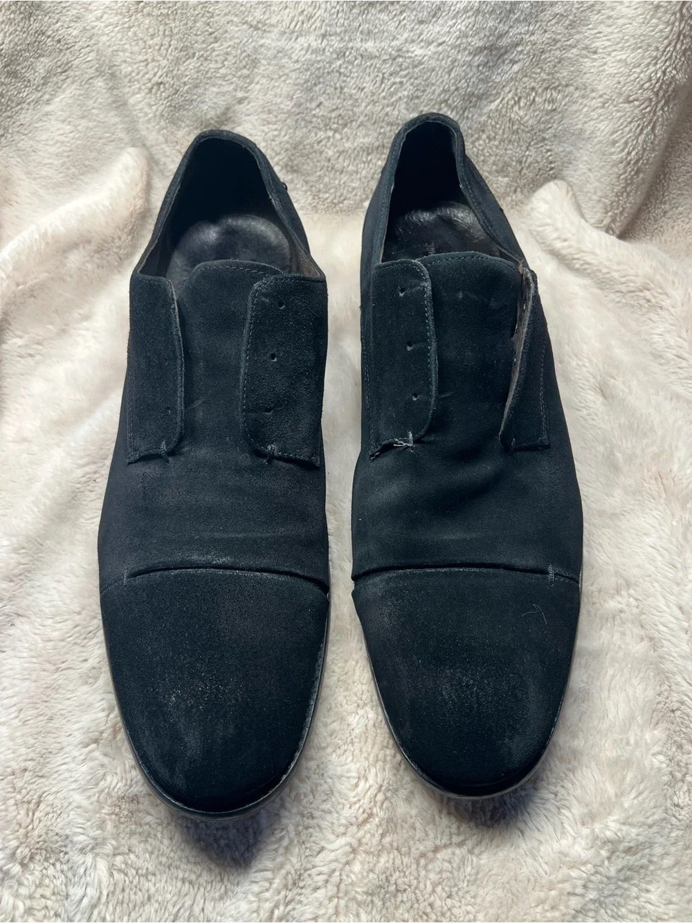 John Varvatos suede shoes size 13